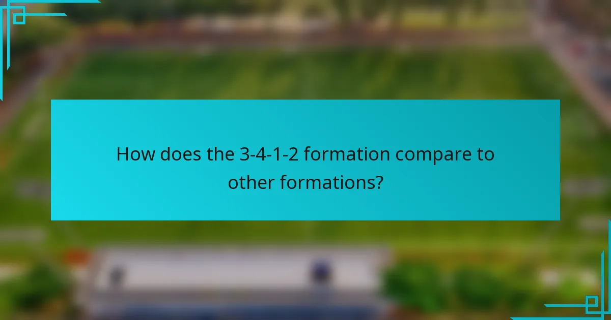 How does the 3-4-1-2 formation compare to other formations?